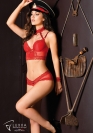 Luxxa Biancheria BUSTIER COPPE INTERE CON STRASS 1