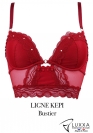 Luxxa Biancheria BUSTIER COPPE INTERE CON STRASS 4