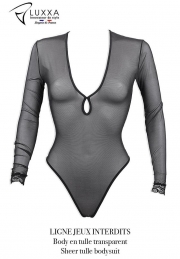 Body A Coppa Aperta BODY IN TULLE