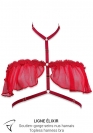 Luxxa Biancheria REGGISENO A CORPETTO VOILETTE 2
