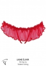 Luxxa Biancheria STRING NUDO A VOILETTE 2