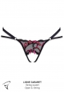 STRING OUVERT A GUIPURE