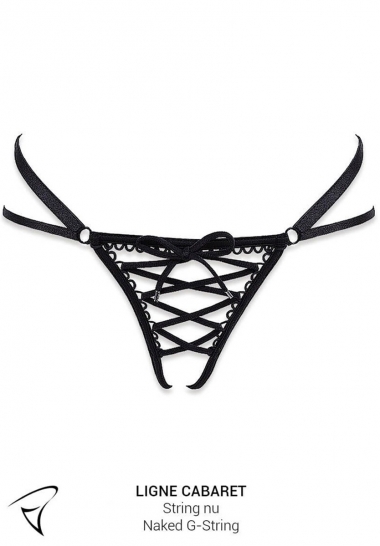 Luxxa Biancheria STRING NU IN GUIPURE