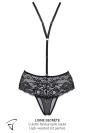 Luxxa Biancheria CULOTTE FENDUTA ALTA 3